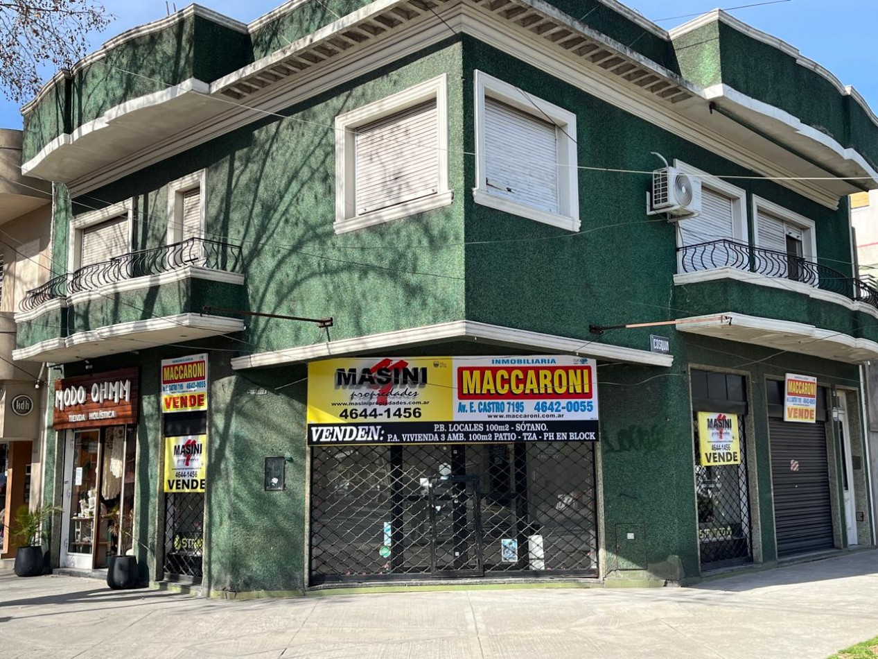 Avenida Emilio Castro 6900. Locales y vivienda.
