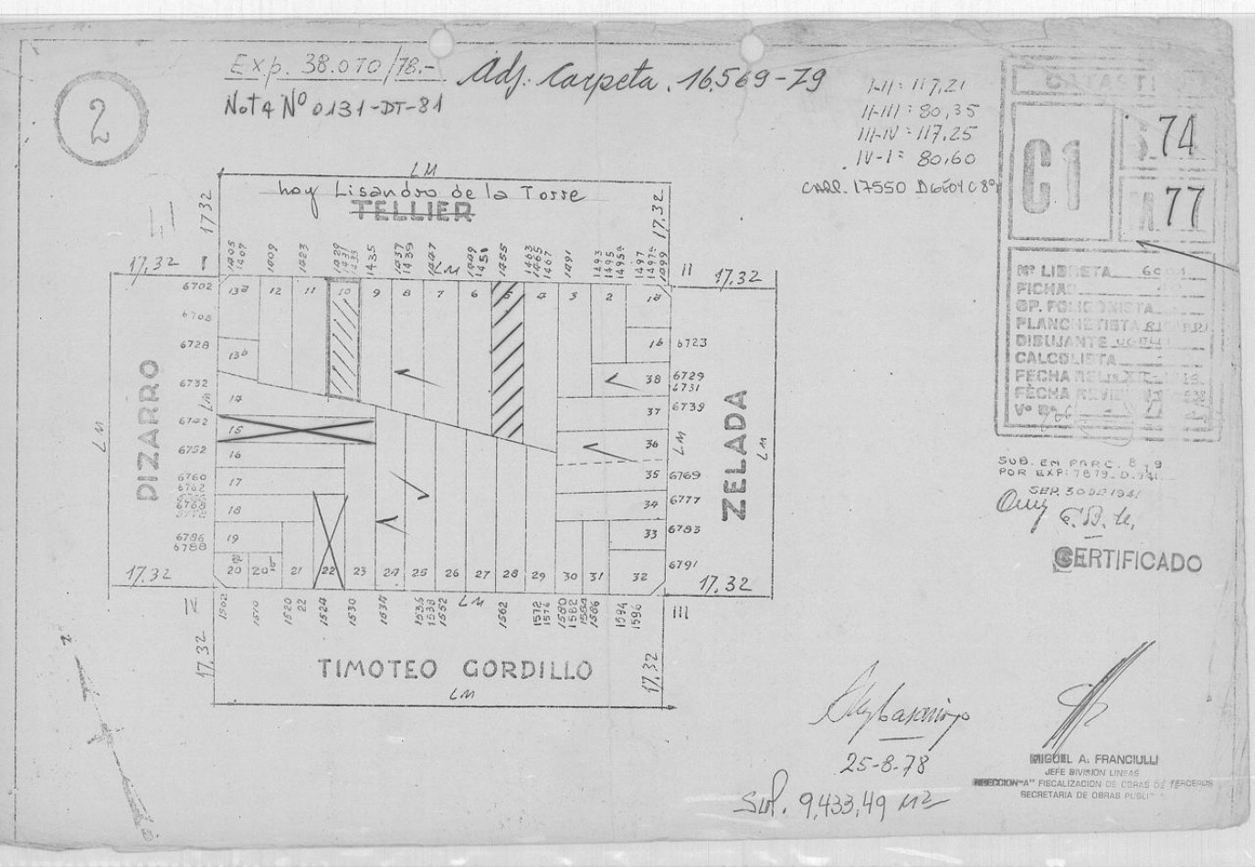 Timoteo Gordillo 1500. Casa antigua.
