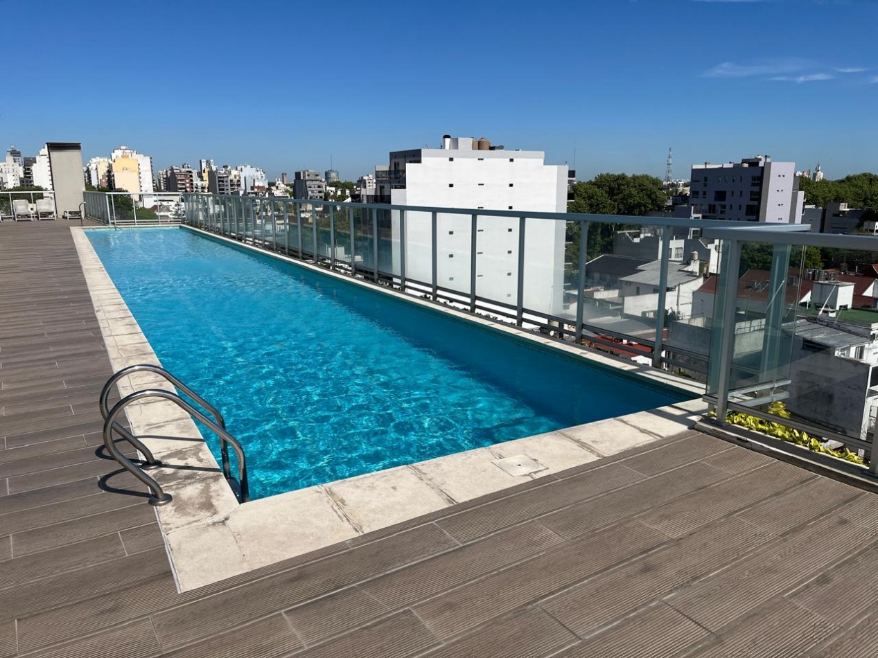Tomas Le Breton 4200. Departamento 2 ambientes al frente.|