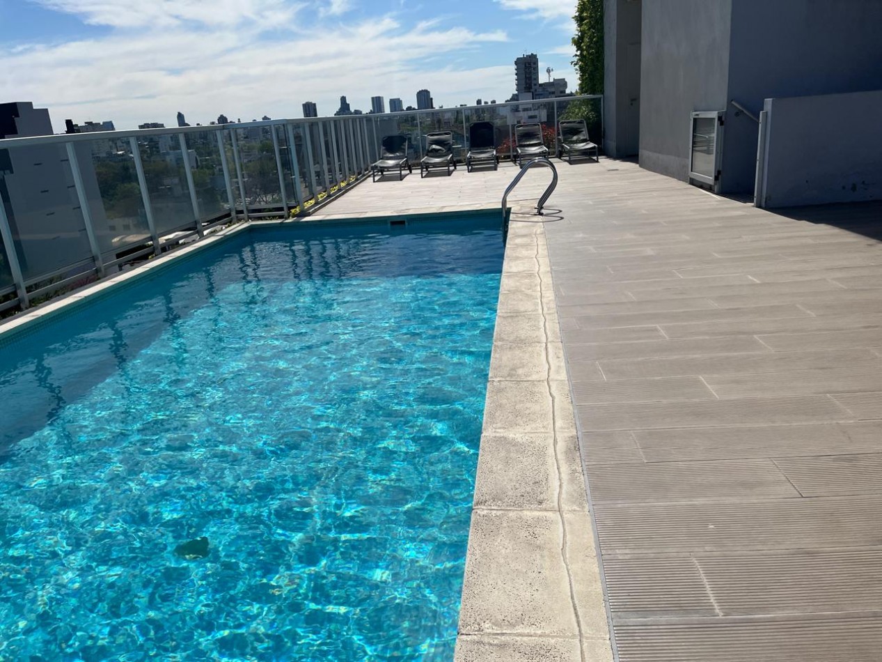 Tomas Le Breton 4200. Departamento 2 ambientes al frente.|